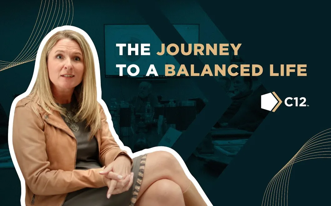 Redefining Success: Anne's journey to a balanced life, C12 member story video
